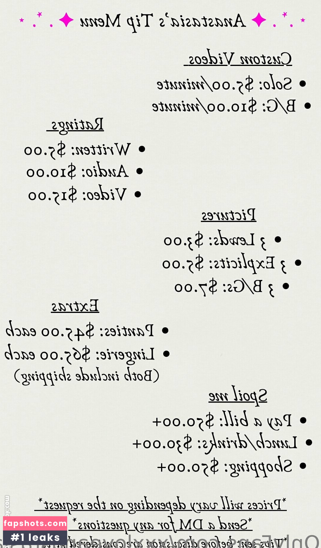 xxxloveanastasia Nahé úniky fotek pouze od fanoušků #12 - Fapshots
